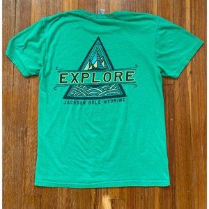 Soft EXPLORE Jackson Hole Graphic Tshirt